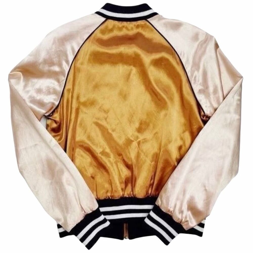 MOTHER The Letterman Zip Jacket in Two Sides Of The Same Coin XS - Picture 7 of 13